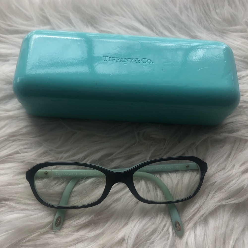 Tiffany & Co. Blue and Black Glasses Accessories